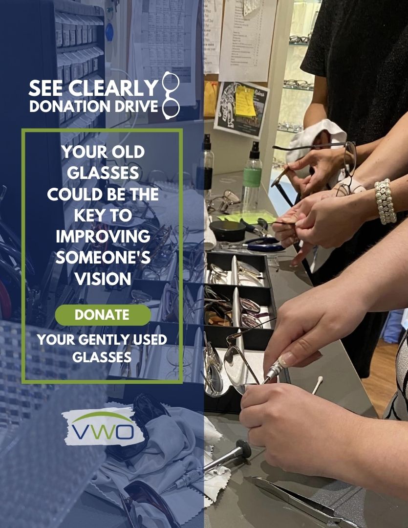 Donate Your Old Glasses Join the "See Clearly" Donation Drive
